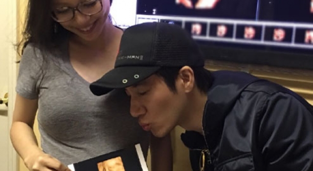 王力宏超级二日晒二胎B超照 “二嫂”大肚明显笑容甜