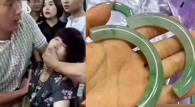 摔断玉镯女子失联 摔断30万玉镯后还能开心游山玩水?
