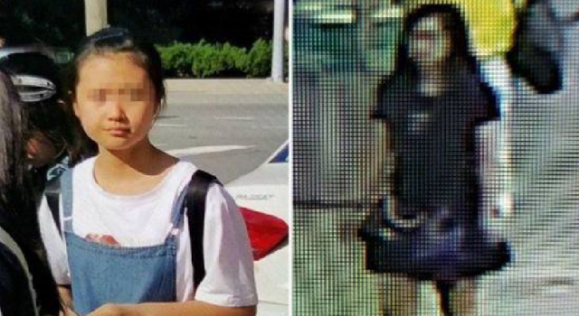 中国女孩在美被绑(图) 最后画面被曝光,嫌疑人黑衣女