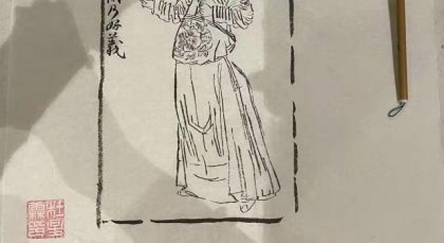 甜蜜不输年轻情侣 张纪中刚出差娇妻就作画表思念