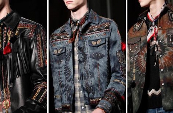 Valentino 2016巴黎男装周 繁华复古的高定展现