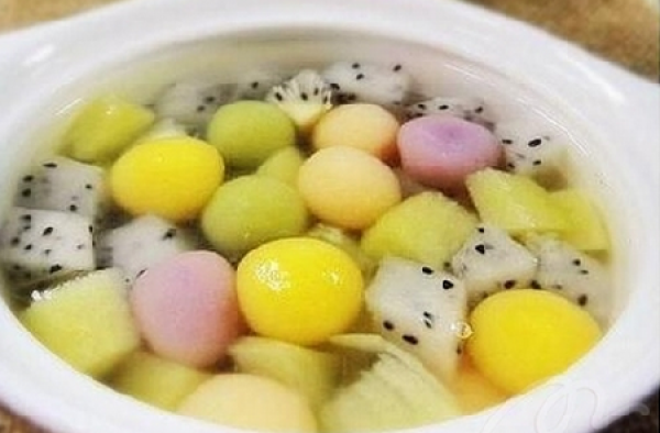 元宵水果馅的制作方法：作为节日早餐的一道漂亮小吃