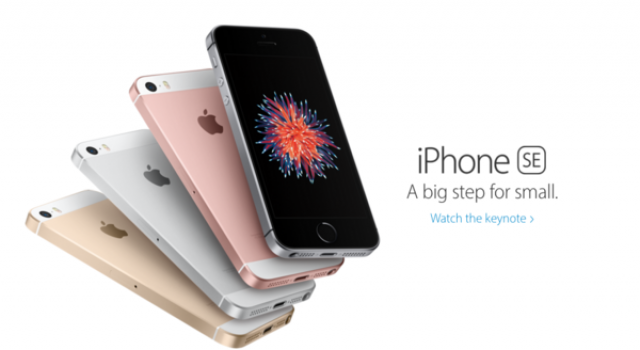4寸苹果iPhone SE发布 iPhone 5c的悲剧或许不会重演