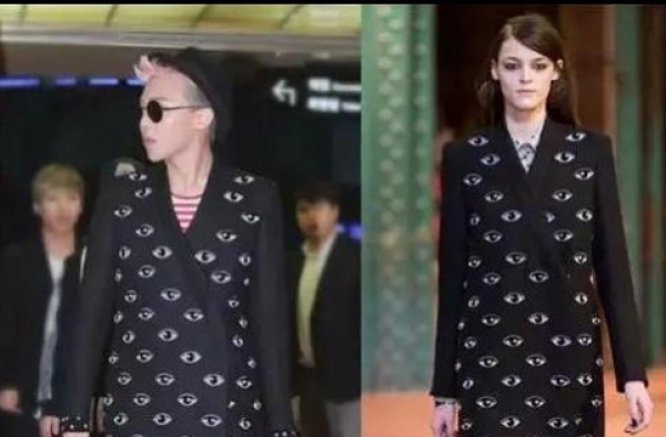 权志龙穿过的女装，应该可以绕韩国一圈了吧!