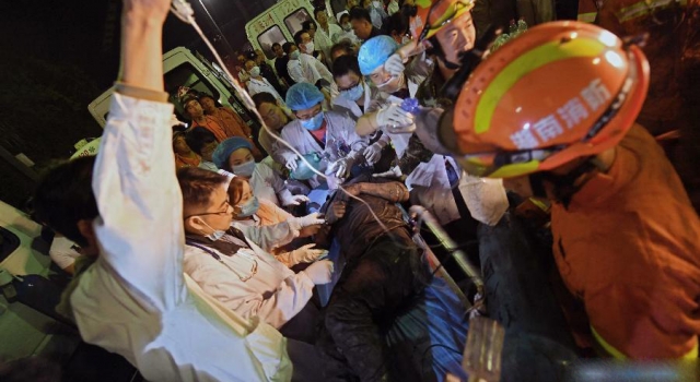 直击湖南攸县煤矿事故救援现场 确认18人死亡37人获救