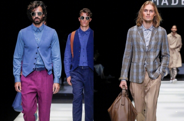 GiorgioArmani2018春夏男士系列 舒适休闲风