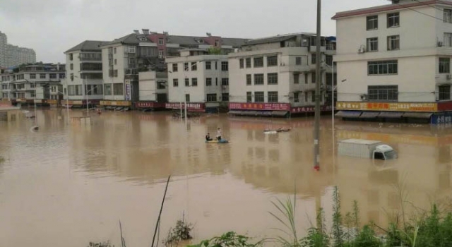 湖南宁乡遭遇特大洪灾 44人死亡失联