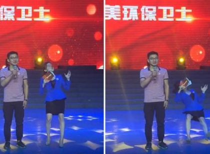 女主持人诡异倒地被传心梗猝死 真相原来是这样……