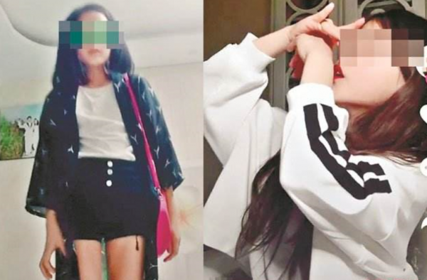 9岁女孩沉迷抖音怎么回事（图）浓妆艳抹博眼球 家长不管管吗？