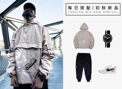 男士机能户外风格穿搭 看看国潮对机能潮流的时尚见解