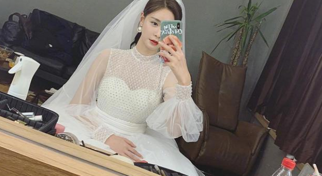 沈梦辰晒婚纱照 这是要官宣和杜海涛结婚了吗？