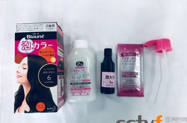 这款“神器”让秀发永远停在18 – 花王泡沫染发剂白发用