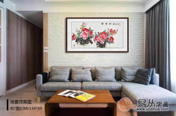 客厅装饰画挂什么好，这些花鸟画让家变得有资有味