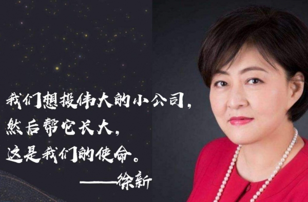 投资界女王徐新 曾经的学渣 现在的投资女王