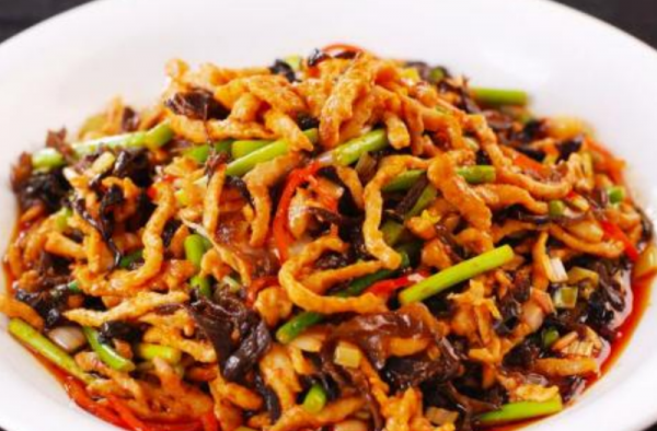 家庭版鱼香肉丝的做法 鲜香嫩滑 饭店级做法