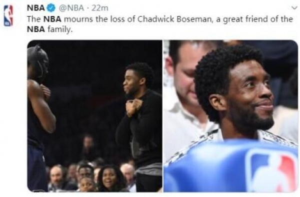 “黑豹”去世，NBA悼念：他是NBA大家庭一位非常好的朋友