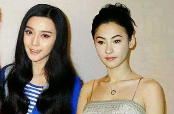 和张柏芝比美？范冰冰差太远，和众多女明星在一起依旧抗打