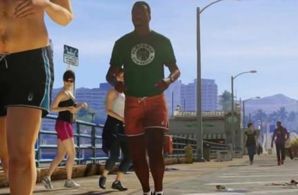 他是《GTA5》里的老麦，正在等待机会重出江湖