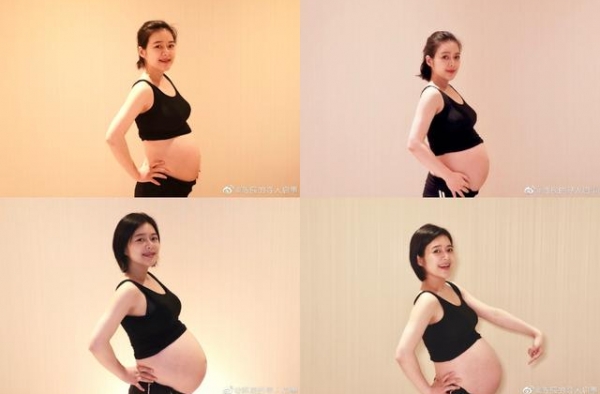上海SMG美女主持陈辰晒孕期照片 扒扒她的孕期生活