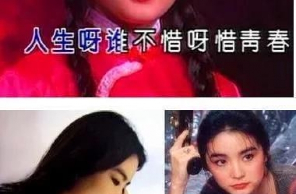 林青霞和杨钰莹同框争艳，一个大气，一个俗气，鲜明的对比