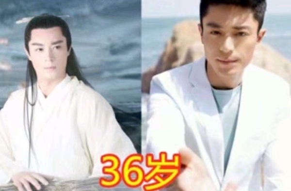 花千骨拍摄年龄：白子画36，赵丽颖28，而她14岁你敢信？