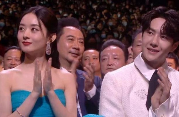 王一博赵丽颖分获金鹰奖“观众喜爱的男女演员”奖