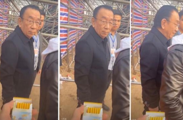 侯耀华工地商演显落魄，毫无大师风采，网友：都是女徒弟惹的祸