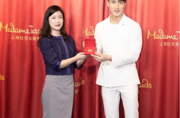 亚洲首尊仿生肌肉蜡像诞生 吴尊入驻上海杜莎夫人蜡像馆