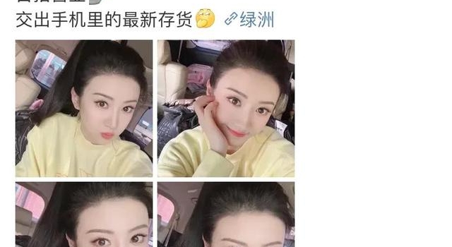 景甜晒自拍，自称是被逼的，网友：所以要多发自拍呀