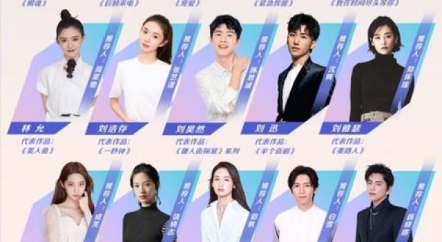 星辰大海入选演员大合影，千玺周冬雨站C位，32人站位暗含深意