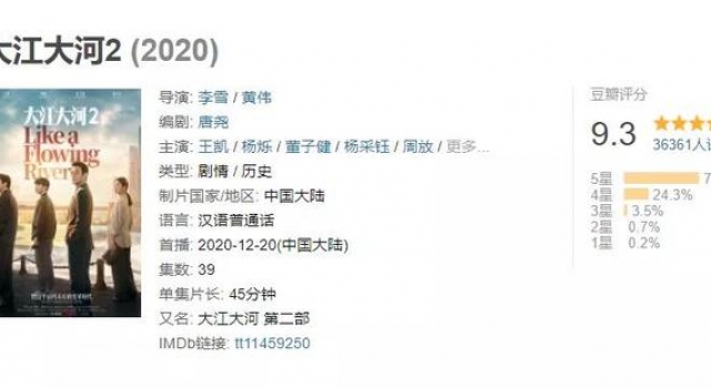《大江大河2》梁思申没有盼来，却等来了“吕子乔”的上线