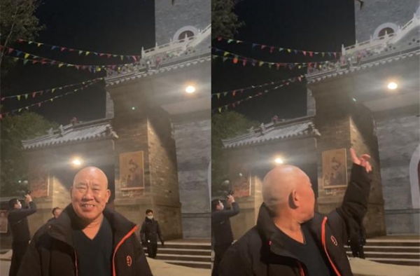 65岁老戏骨用替身拍戏，没保护从二楼高空摔下，自己在旁看热闹