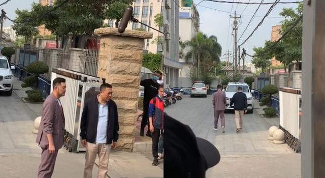 50岁张嘉益和沙溢同框飙戏，弯腰驼背仪态差，肚腩一个比一个大